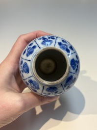 A group of Chinese and Japanese famille verte, blue and white wares, Kangxi and later