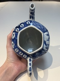 A group of Chinese and Japanese famille verte, blue and white wares, Kangxi and later