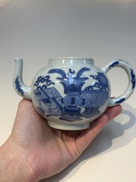 A group of Chinese and Japanese famille verte, blue and white wares, Kangxi and later