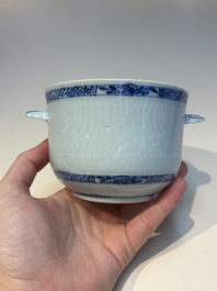 A group of Chinese and Japanese famille verte, blue and white wares, Kangxi and later