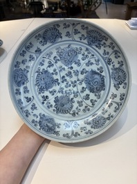 12 Chinese blue and white wares, Ming