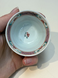 A collection of 28 Chinese famille rose wares, 18th C. and later