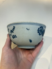 12 Chinese blue and white wares, Ming