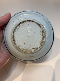 12 Chinese blue and white wares, Ming