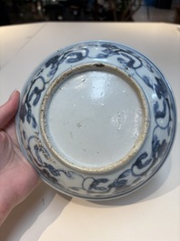12 Chinese blue and white wares, Ming