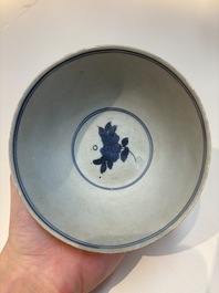 12 Chinese blue and white wares, Ming