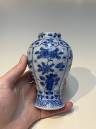 A group of Chinese and Japanese famille verte, blue and white wares, Kangxi and later