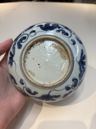 12 Chinese blue and white wares, Ming