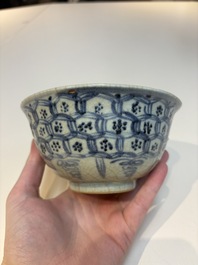 12 Chinese blue and white wares, Ming