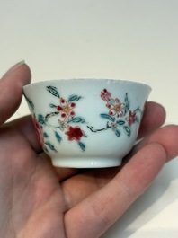 A collection of 28 Chinese famille rose wares, 18th C. and later