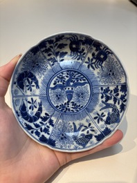 16 Chinese blue and white cups and 24 saucers, various marks, Kangxi and later