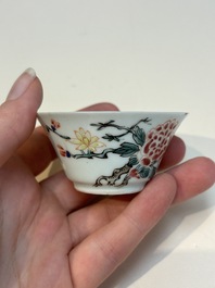 A collection of 28 Chinese famille rose wares, 18th C. and later