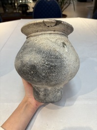 Four Thai pottery vases, Ban-Chiang, 7/4th C. B.C.