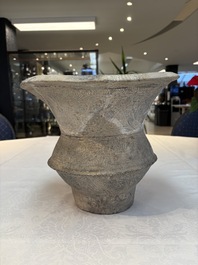 Four Thai pottery vases, Ban-Chiang, 7/4th C. B.C.