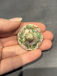 A large collection of 152 pieces, mainly Chinese porcelain covers, Kangxi and later