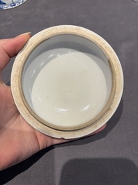 A large collection of 152 pieces, mainly Chinese porcelain covers, Kangxi and later