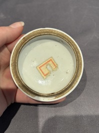 A large collection of 152 pieces, mainly Chinese porcelain covers, Kangxi and later