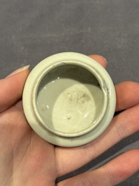 A large collection of 152 pieces, mainly Chinese porcelain covers, Kangxi and later