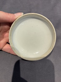A large collection of 152 pieces, mainly Chinese porcelain covers, Kangxi and later