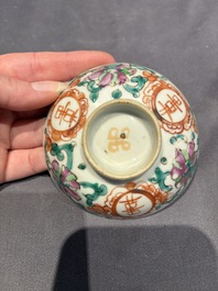 A large collection of 152 pieces, mainly Chinese porcelain covers, Kangxi and later