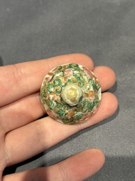 A large collection of 152 pieces, mainly Chinese porcelain covers, Kangxi and later
