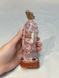 An exceptional complete set of twelve Chinese famille rose zodiac figures, Ge Yi Tai Zao 戈益泰造 marks, Republic