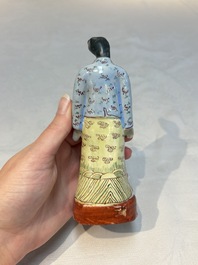 An exceptional complete set of twelve Chinese famille rose zodiac figures, Ge Yi Tai Zao 戈益泰造 marks, Republic
