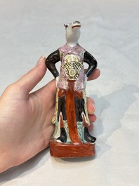 An exceptional complete set of twelve Chinese famille rose zodiac figures, Ge Yi Tai Zao 戈益泰造 marks, Republic