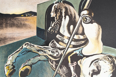 Salvador Dal&iacute; (1904-1989): 'Parade &Eacute;questre', lithograph on Arches paper, signed in pencil, ed. 214/500