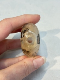 A Chinese rock crystal and two glass inside painted snuff bottles, 19/20th C., with a signed copy of 'Chinese Inside Painting of the Modern Age', 2005