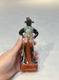 An exceptional complete set of twelve Chinese famille rose zodiac figures, Ge Yi Tai Zao 戈益泰造 marks, Republic