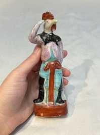An exceptional complete set of twelve Chinese famille rose zodiac figures, Ge Yi Tai Zao 戈益泰造 marks, Republic