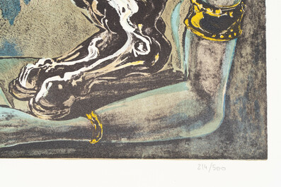 Salvador Dal&iacute; (1904-1989): 'Parade &Eacute;questre', lithograph on Arches paper, signed in pencil, ed. 214/500