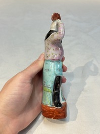 An exceptional complete set of twelve Chinese famille rose zodiac figures, Ge Yi Tai Zao 戈益泰造 marks, Republic
