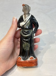 An exceptional complete set of twelve Chinese famille rose zodiac figures, Ge Yi Tai Zao 戈益泰造 marks, Republic