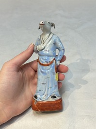 An exceptional complete set of twelve Chinese famille rose zodiac figures, Ge Yi Tai Zao 戈益泰造 marks, Republic