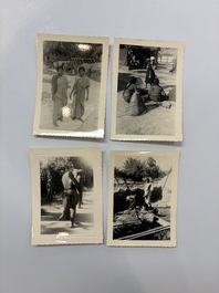 A collection of four photo albums and fieldwork prints documenting South and Southeast Asia, 20th C.