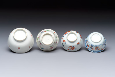 22 Chinese blue, white, famille rose and Imari-style wares, Kangxi and later