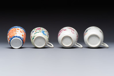 22 Chinese blue, white, famille rose and Imari-style wares, Kangxi and later
