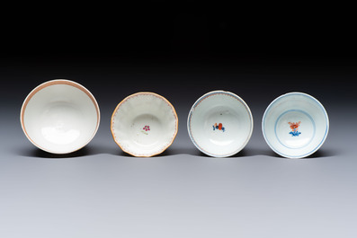 22 Chinese blue, white, famille rose and Imari-style wares, Kangxi and later
