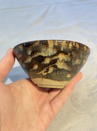 A Chinese Jizhou tortoiseshell-glazed tea bowl, Southern Song
