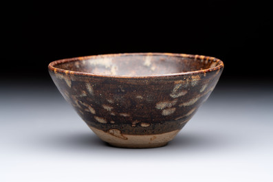 A Chinese Jizhou tortoiseshell-glazed tea bowl, Southern Song