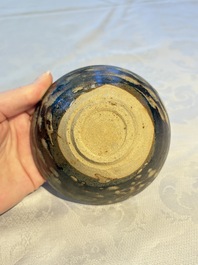 A Chinese Jizhou tortoiseshell-glazed tea bowl, Southern Song