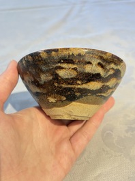 A Chinese Jizhou tortoiseshell-glazed tea bowl, Southern Song