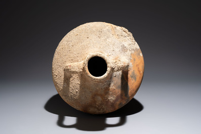 A Roman pottery wine transport amphora, Northern Adriatic region, 1st C. b.C./3rd C.