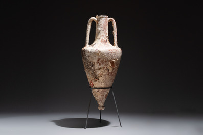 A Greek pottery wine amphora, Macedonia, 6th/4th C. b.C.
