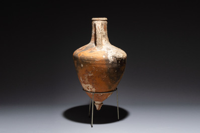 A Roman pottery wine transport amphora, Northern Adriatic region, 1st C. b.C./3rd C.