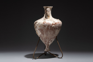 A Roman pottery olive oil transport amphora, South of Spain, 1st/3rd C.