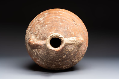 A Roman pottery wine and oil transport amphora, South of Spain, 2nd/4th C.