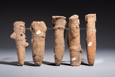 A collection of 20 terracotta 'Komaland' figures, Ghana, 13/16th C.